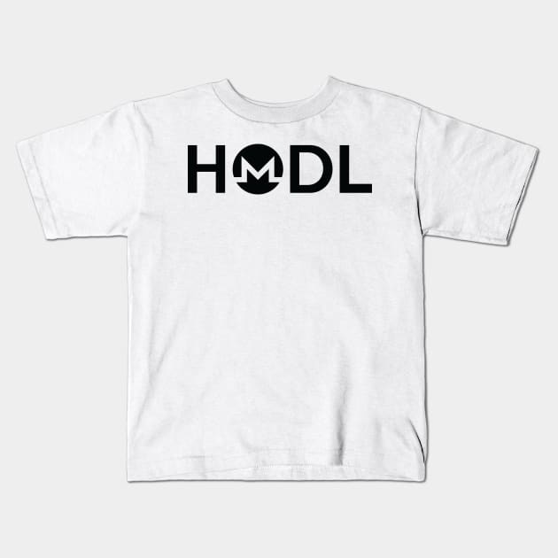 HODL (Monero) Kids T-Shirt by AnotherOne